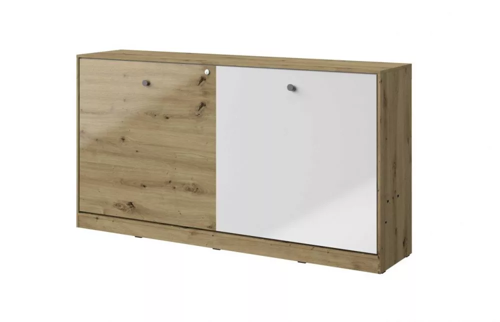 Bērnu gulta Nero 16 gloss 90x200 ar stelāžu Guļamvietas platums: 90 cm, Guļamvietas garums: 200 cm, · 214 × 50 × 110 cm