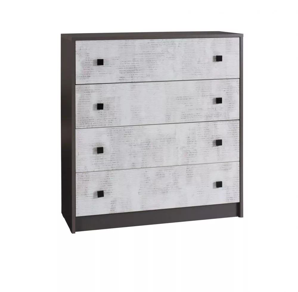 Kumode Tommy 11 · Grafīts + enigma · 90 × 37 × 97 cm