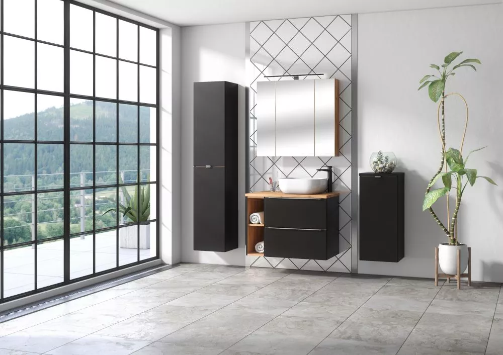 Vannas istabas komplekts Capri Cosmos 1 ar LED · 170 × 46 cm