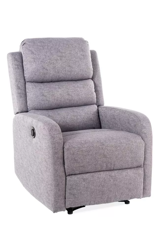 Mīksts krēsls Pegaz Comfort · Pelēks · 64 × 53 × 102 cm