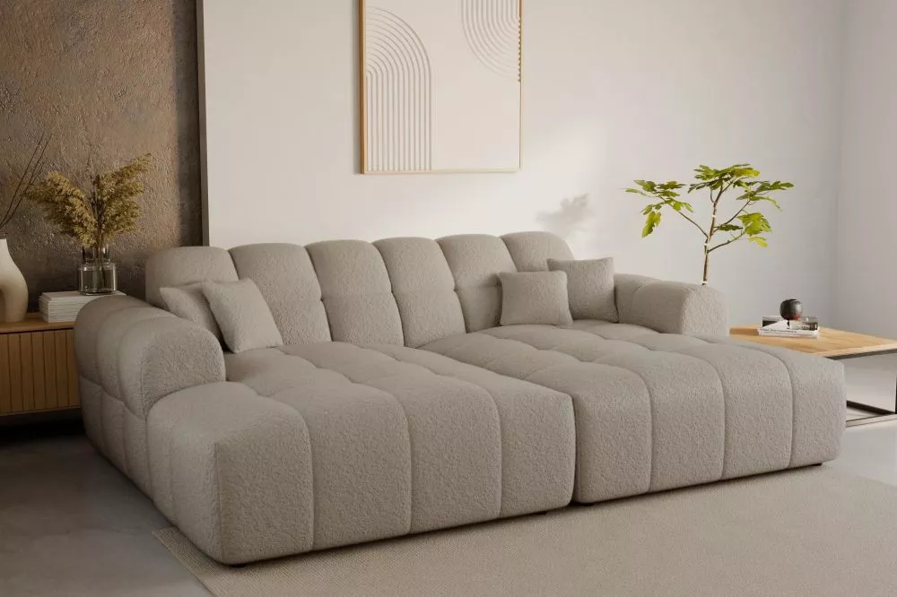 Dīvāns Mountain Bigsofa Standard · Bēšs · 160 × 240 × 72 cm