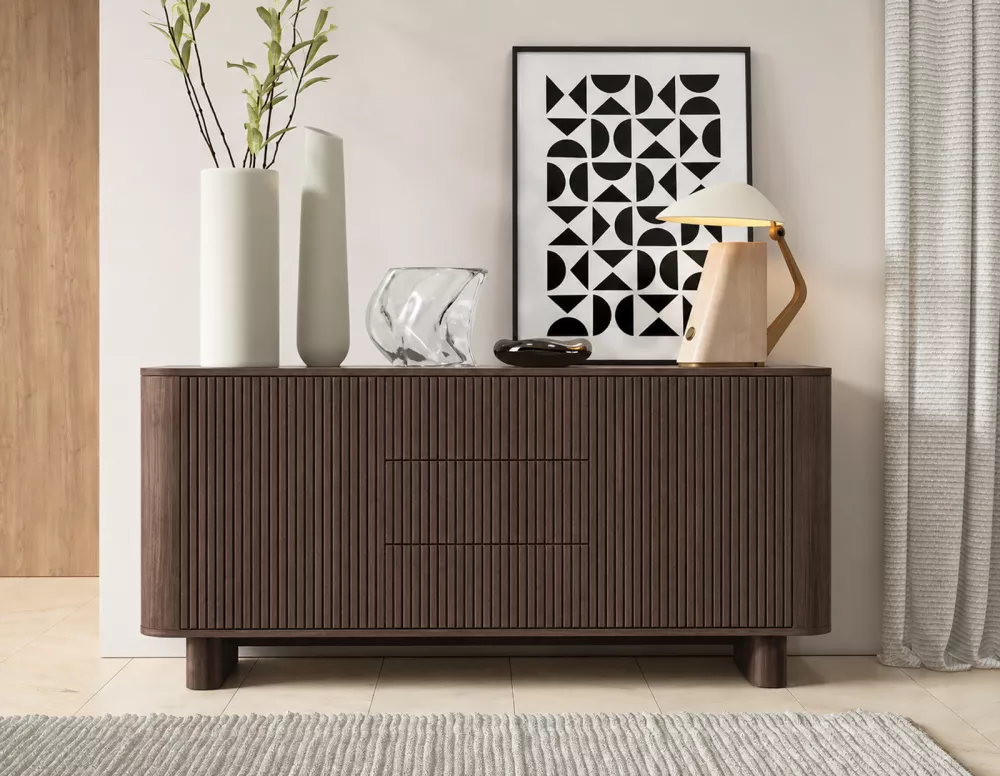 Kumode Trenza 2D3S · Rieksts · 150 × 40 × 70 cm