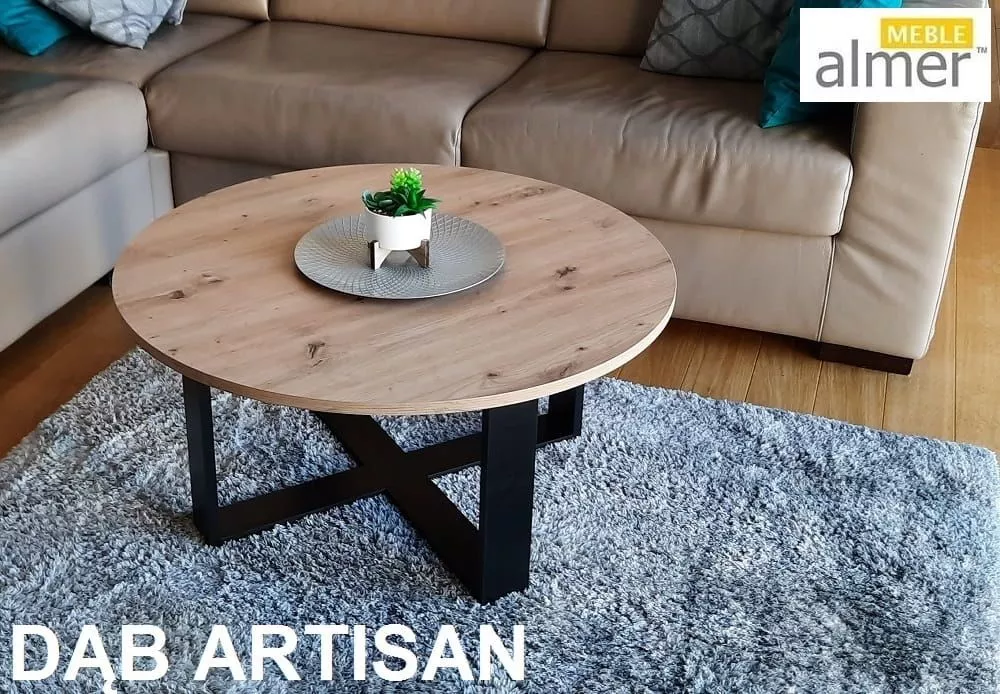 Žurnālgalds K4 Loft · Ozols artisan · 42 cm