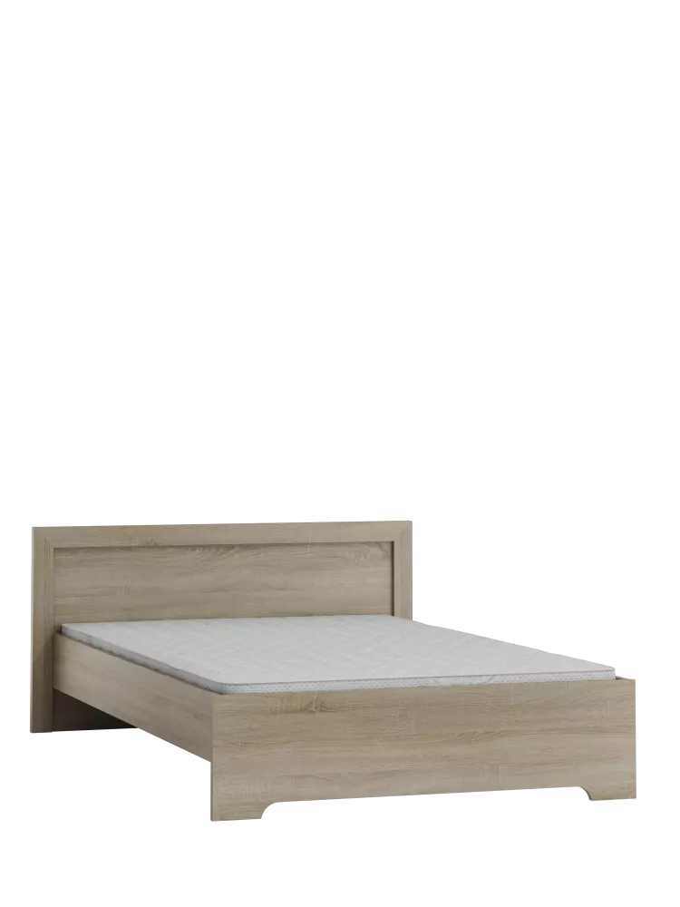 Gulta Kate KT-loze Guļamvietas platums: 140 cm, Korpusa krāsa: ozols sonoma, Guļamvietas garums: 200 cm, · 162 × 210 × 6