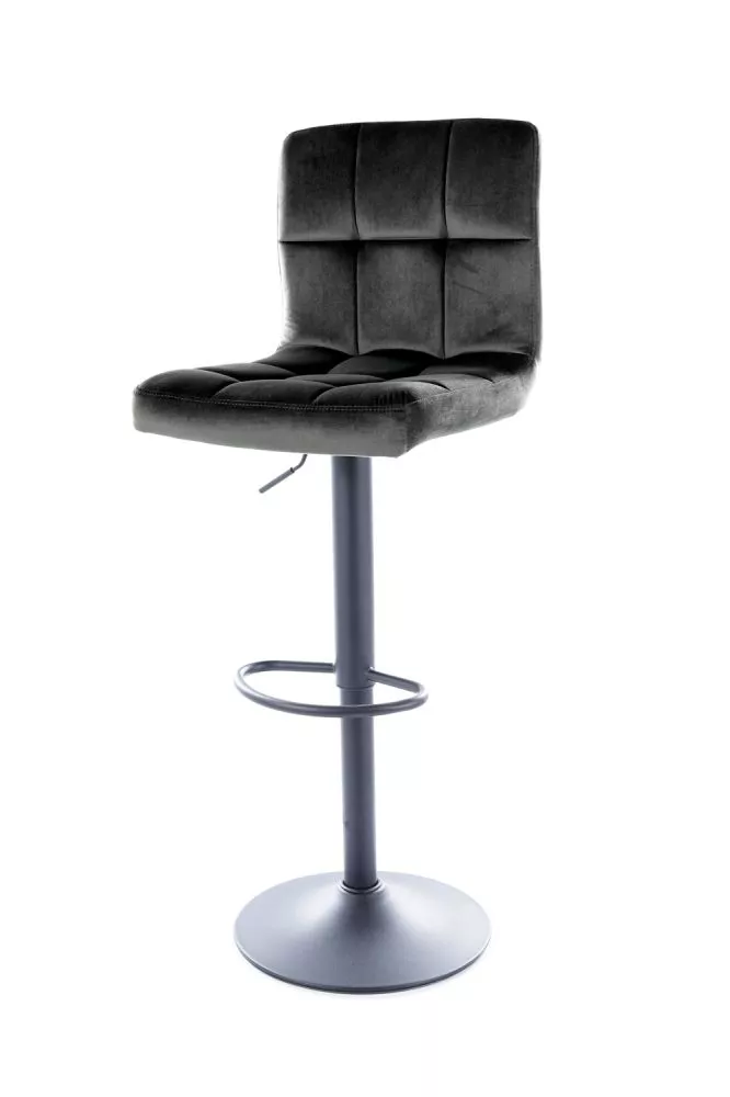 Krēsls C-105 Velvet Auduma numurs: Bluvel 19, Sēdvietas maksimālais augstums: 88 cm, Maksimālais augstums: 117 cm, · Mel