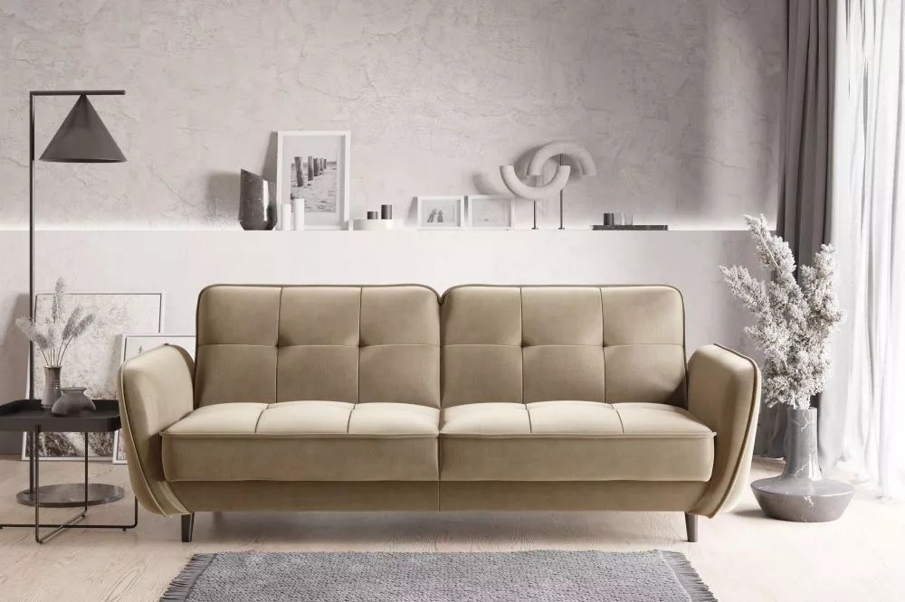 Dīvāns Bellis Premium Standard · Gaiši brūns · 90 × 220 × 83 cm