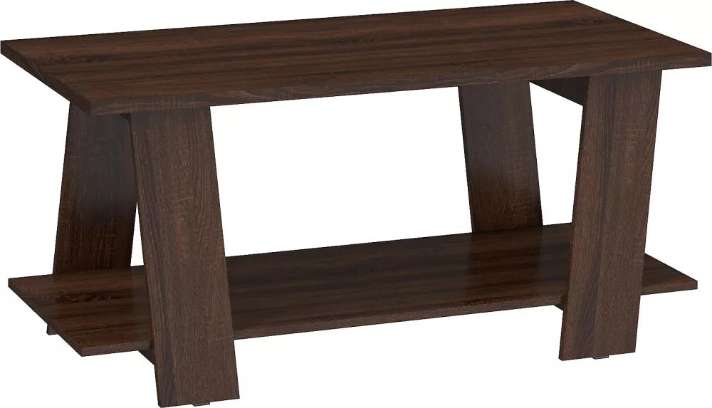 Žurnālgalds Via 02 · Šokolādes sonoma · 120 × 60 × 56 cm
