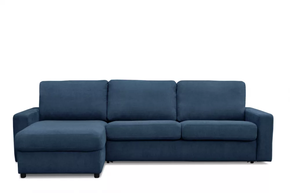 Dīvāns Mento Standard · Zils · 160 × 276 × 90 cm