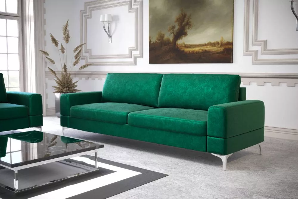 Dīvāns Aria 2S Standard · Zaļš · 90 × 180 × 89 cm