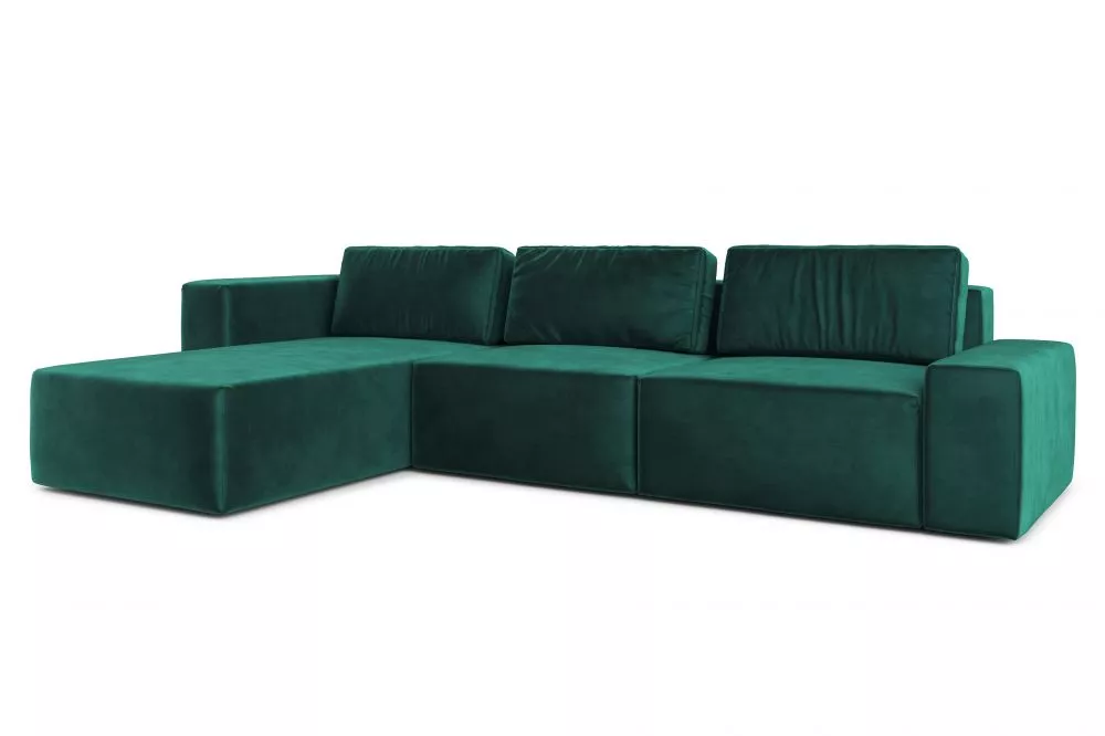 Dīvāns Berg Standard · Zaļš · 202 × 360 × 90 cm