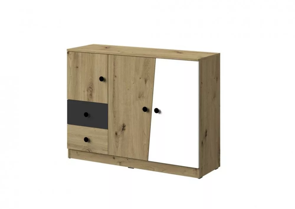 Kumode Nero 07 · 120 × 40 × 37 cm