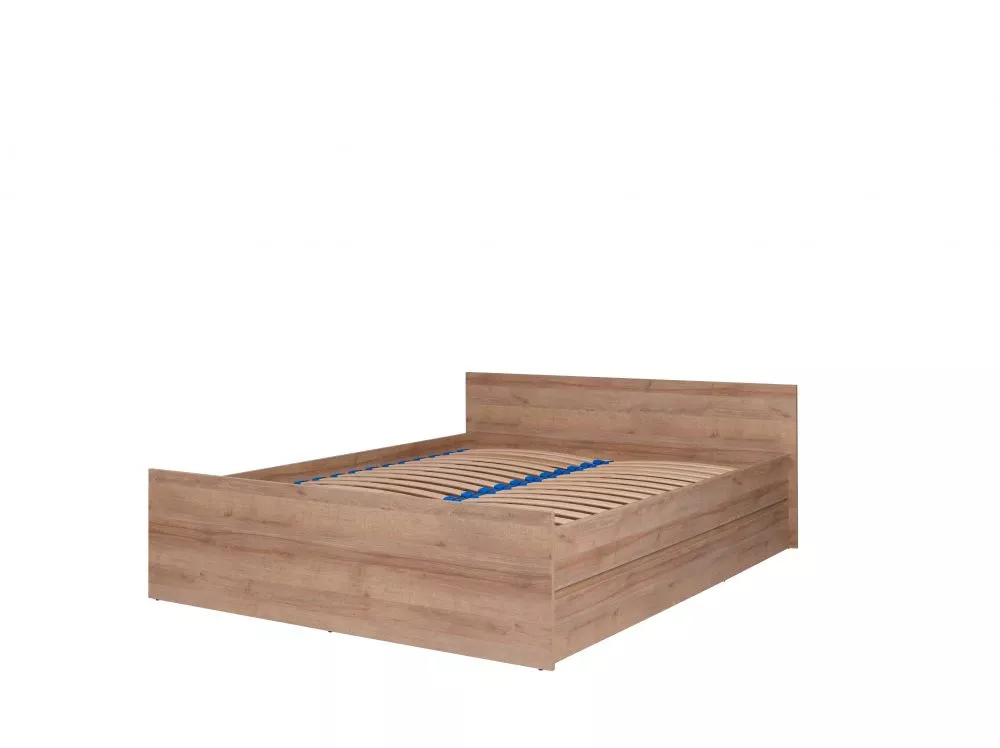 Gulta Cosmo C14 (140x200) ar stelāžu Guļamvietas platums: 140 cm, Guļamvietas garums: 200 cm, stelāžas tips: koka, · Ozo