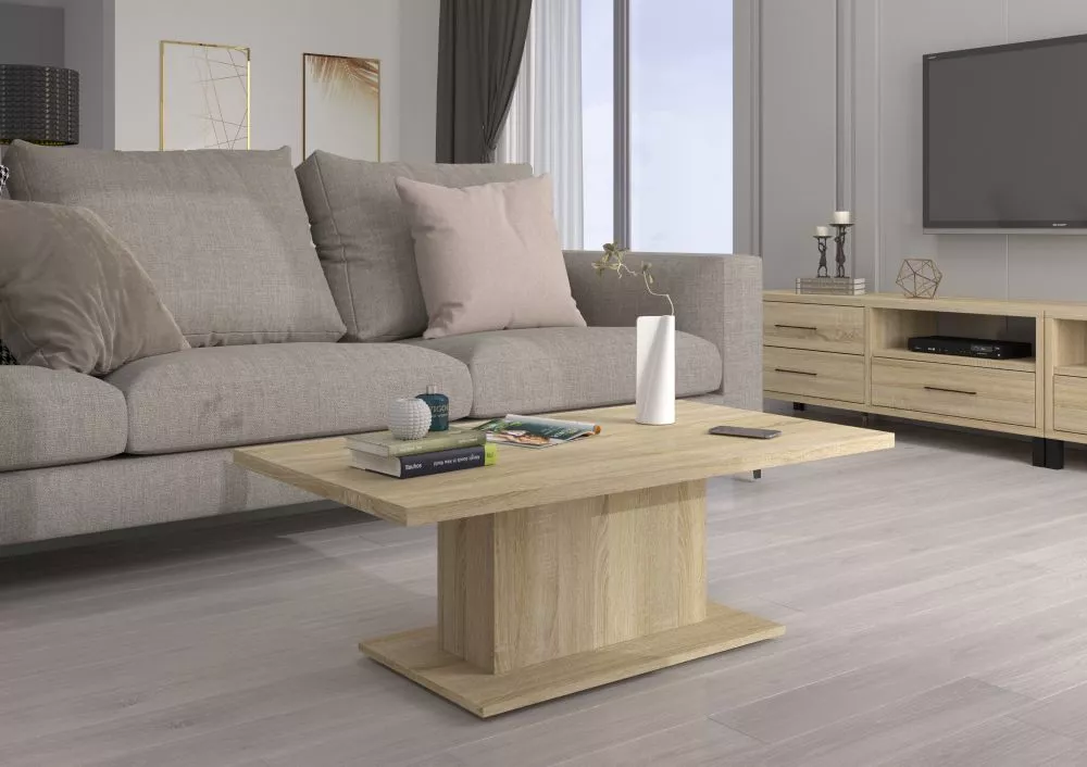 Žurnālgalds Denver Classic · Sonoma · 110 × 60 × 43.3 cm
