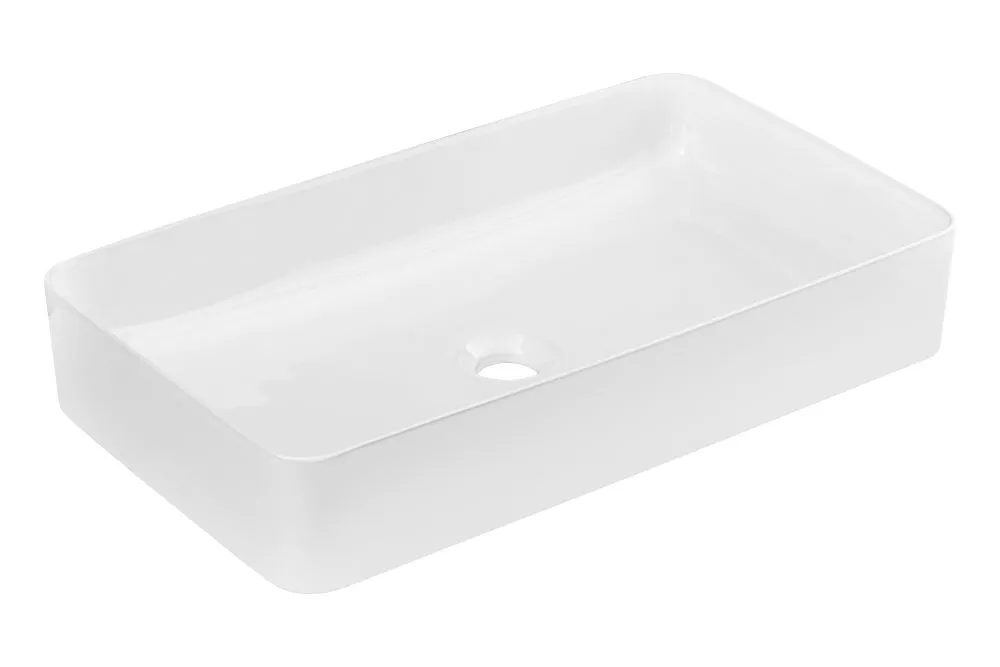 Izlietne Slim Ceramic · Balts · 61 × 34 × 11 cm