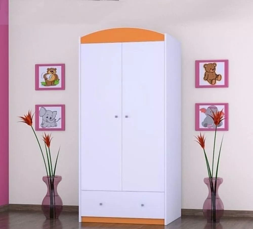 Bērnu skapis Happy SZ08-B · 88 × 54 × 187 cm
