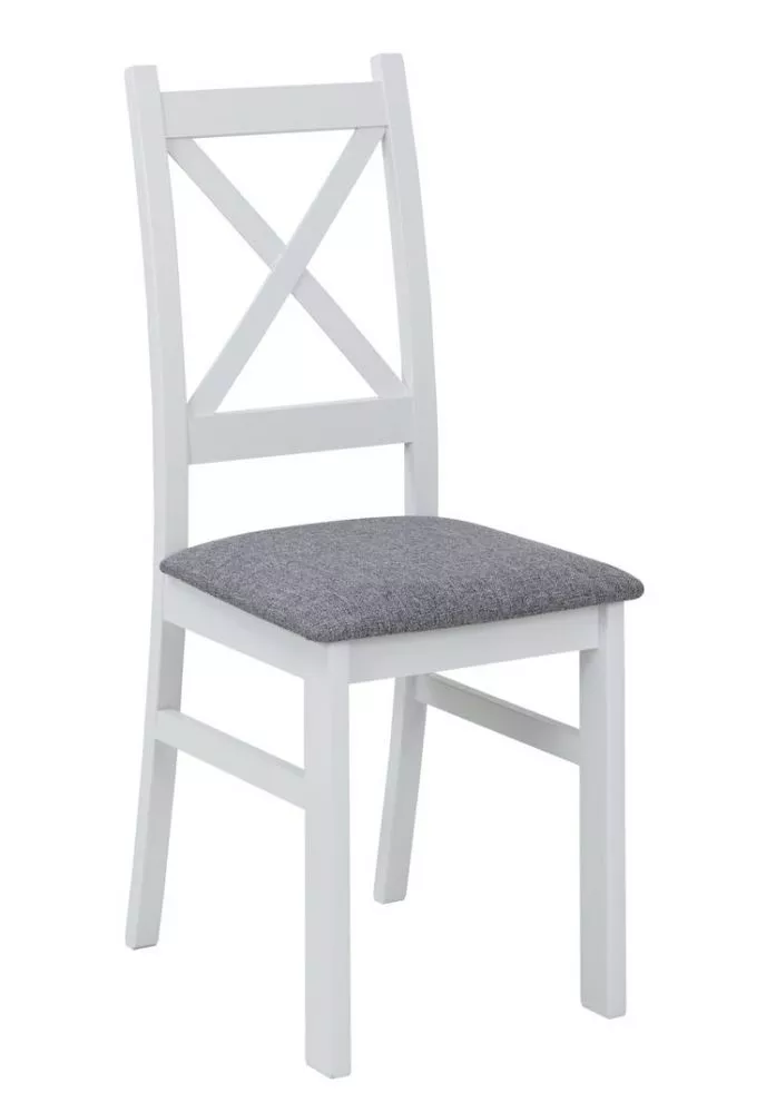Krēsls Cross Classic · Balts + pelēks · 96 × 42 × 46 cm