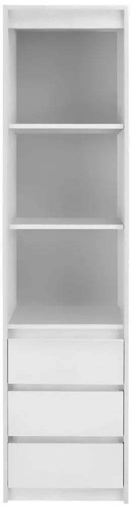 Plaukts Dexter DE09 · Balts · 50 × 200 × 40 cm