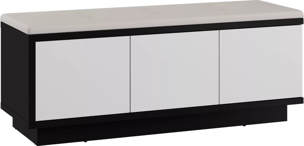 Apavu plaukts Hybrid HYB-02 Beige Korpusa krāsa: melns, · 120 × 48 × 40 cm