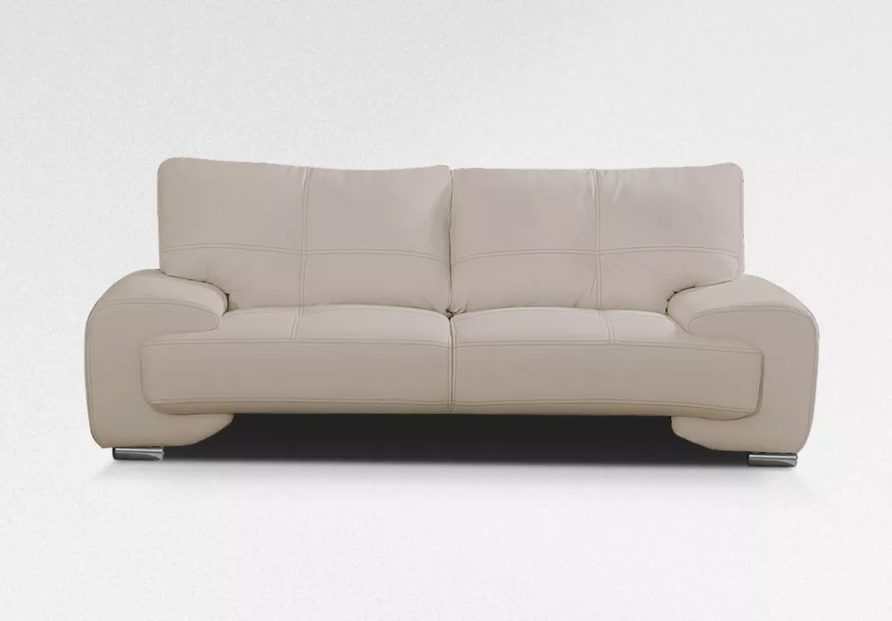Dīvāns Omega Lux 3 Standard · Kapučino · 100 × 230 × 90 cm