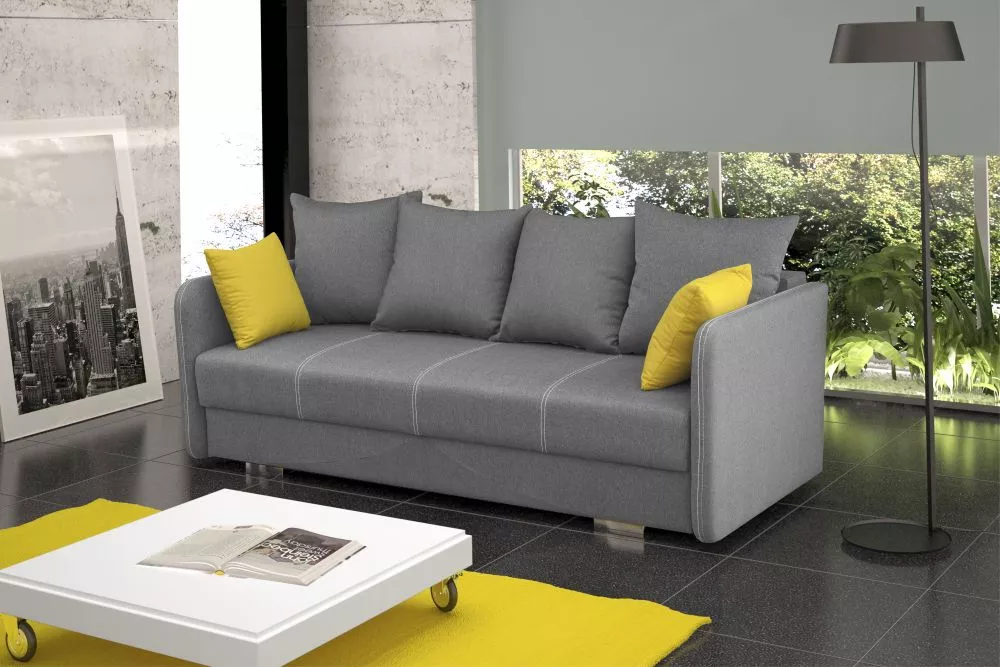 Dīvāns Iga Classic Standard · Gaiši pelēks · 103 × 220 × 90 cm