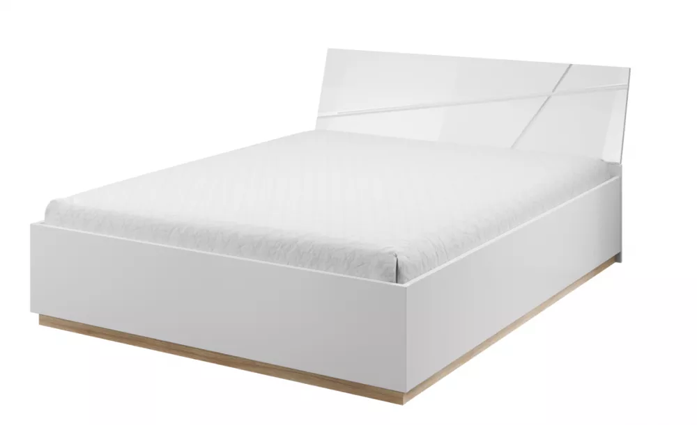 Gulta Futura FU-13 LED ar stelāžu Guļamvietas platums: 160 cm, Guļamvietas garums: 200 cm, stelāžas tips: ar paceļamo me