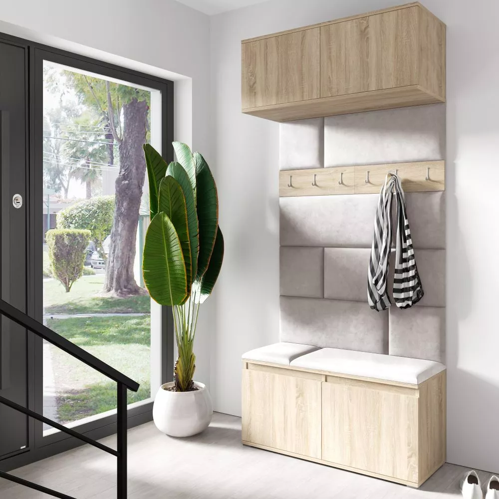Apavu plaukts Emi 23 Trinity Korpusa krāsa: sonoma, · 100 × 225 × 40 cm