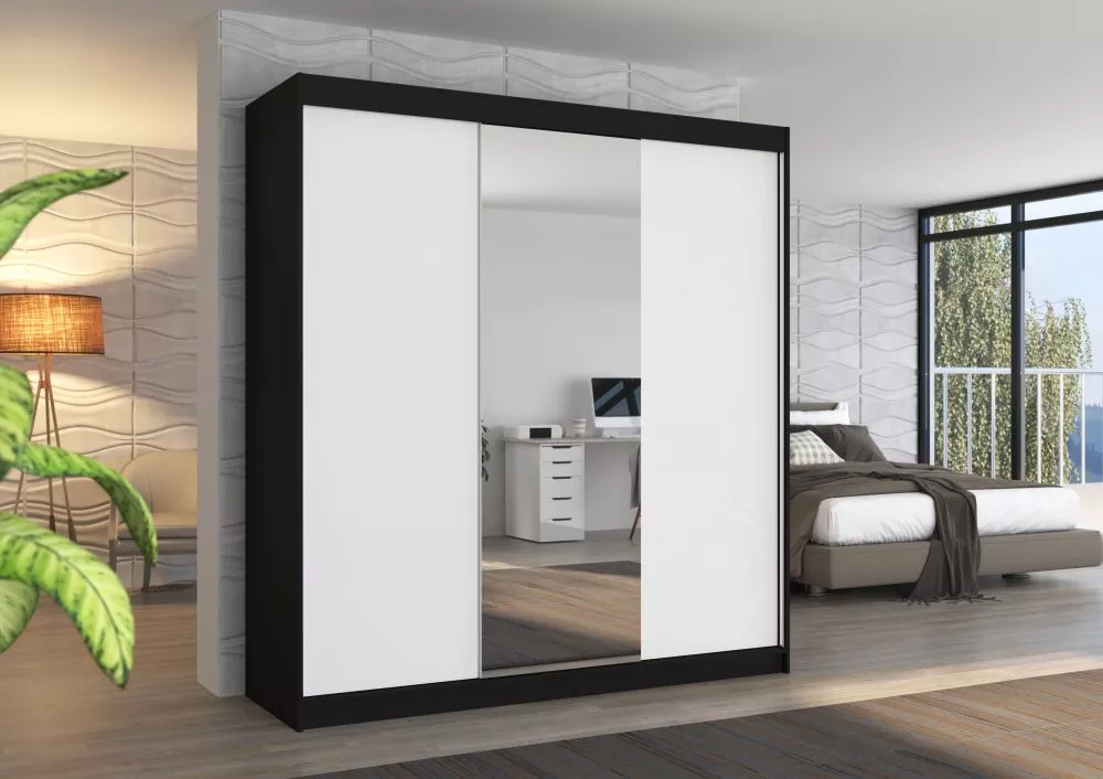 Skapis Santiago Mirror · 200 × 58 × 215 cm