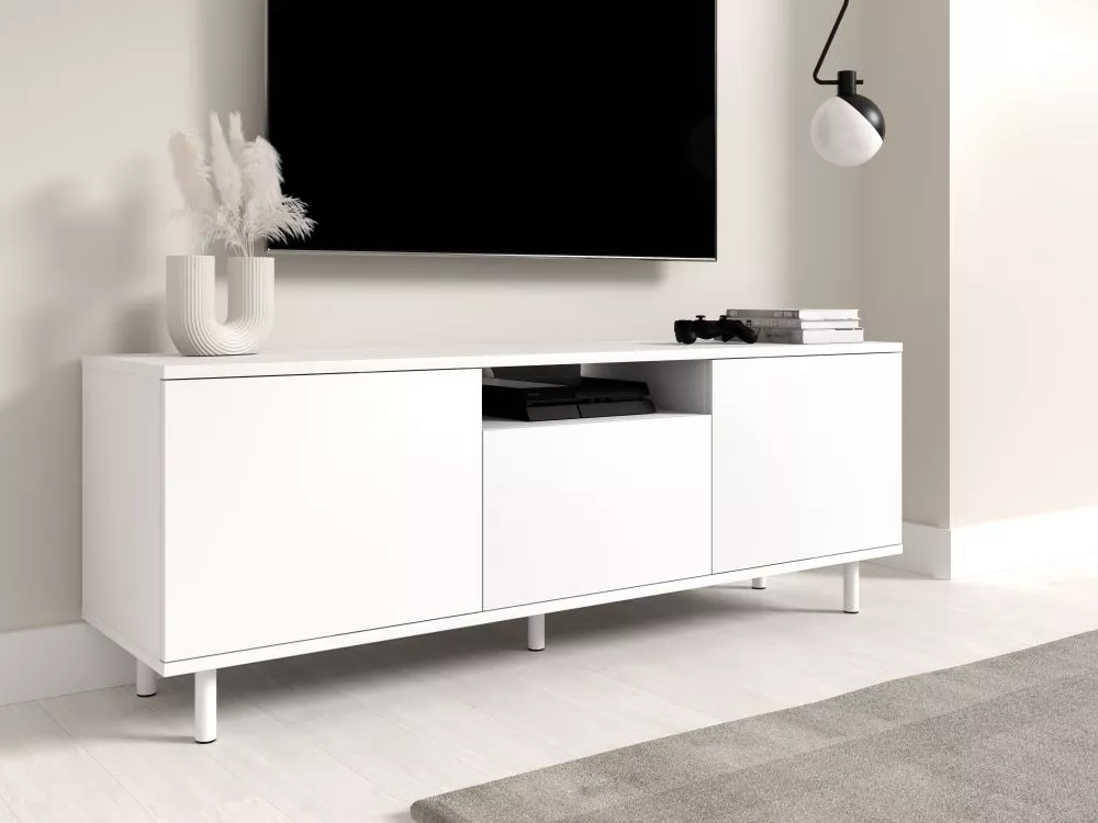 TV tumba Logan RTV Lux ar LED · 150 × 40 × 54 cm