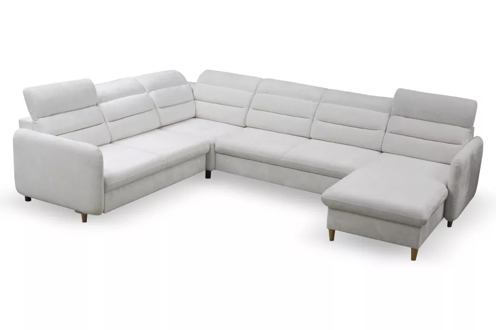 Dīvāns Samos 2 Standard · Krēma · 248 × 320 × 86 cm