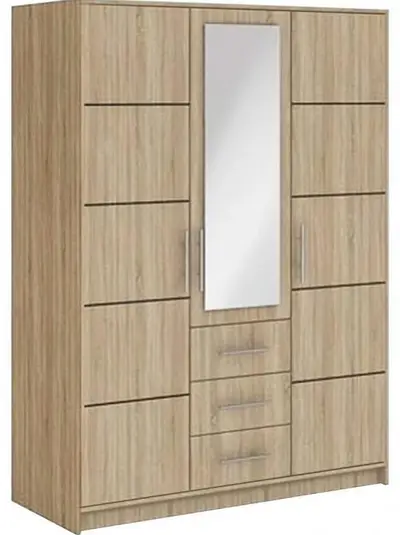Skapis Bali 2 · Ozols sonoma · 147 × 58 × 200 cm