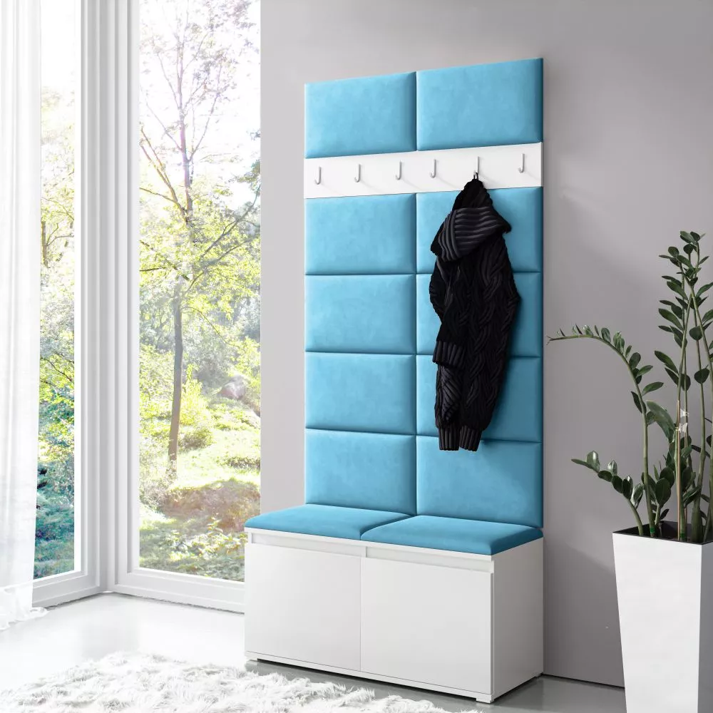 Apavu plaukts Emi 1 Trinity Korpusa krāsa: balts, · 100 × 215 × 40 cm