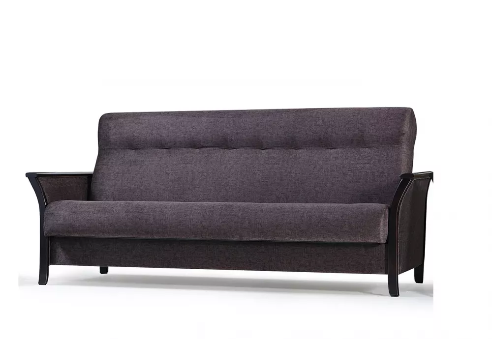 Dīvāns Roko 3S Premium Standard · Šokolādes · 95 × 212 × 95 cm