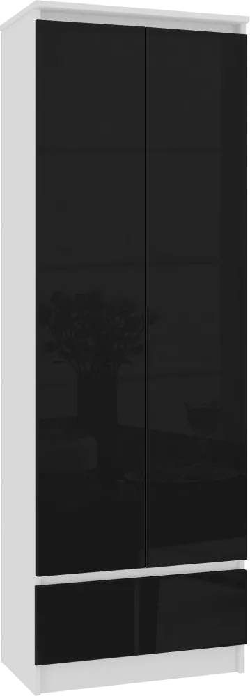Plaukts R60 2D1S Gloss · 60 × 180 × 35 cm