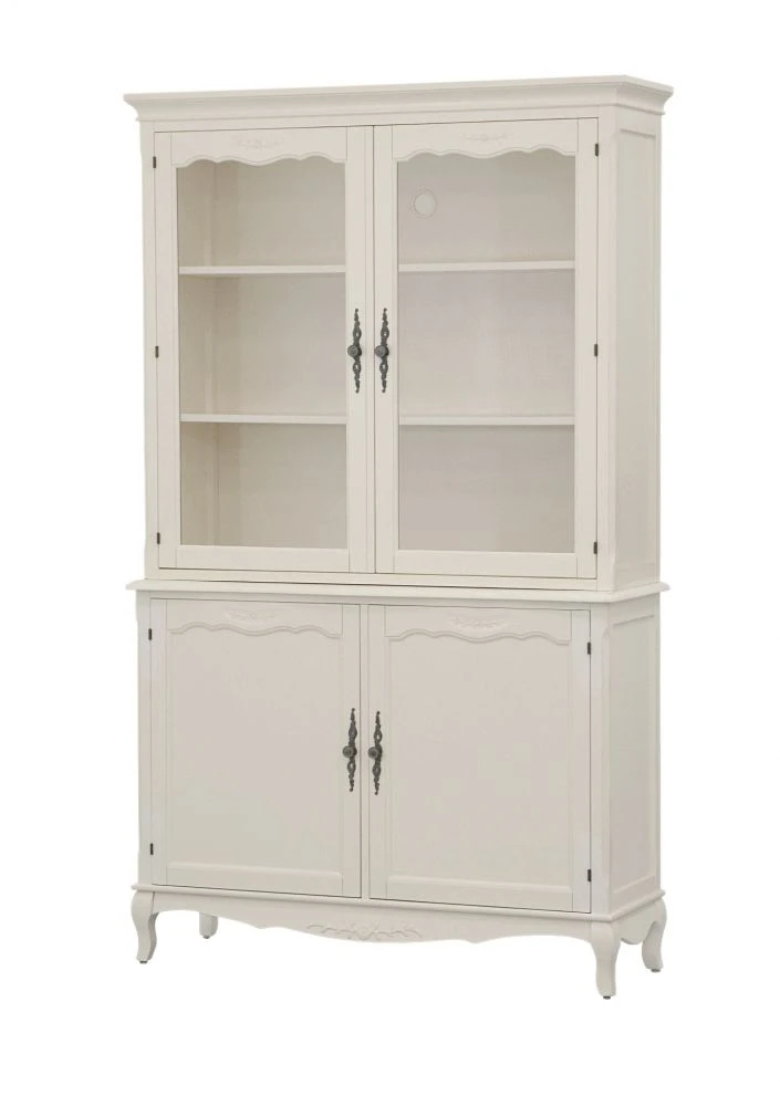 Sekcija Dijon DI31 · Krēma · 123 × 42 × 206 cm