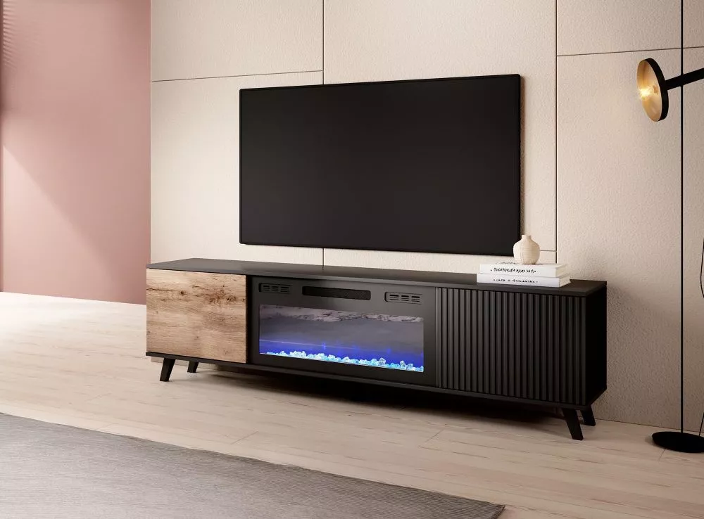TV tumba Random RTV-180K ar LED · 180 × 40 × 52 cm