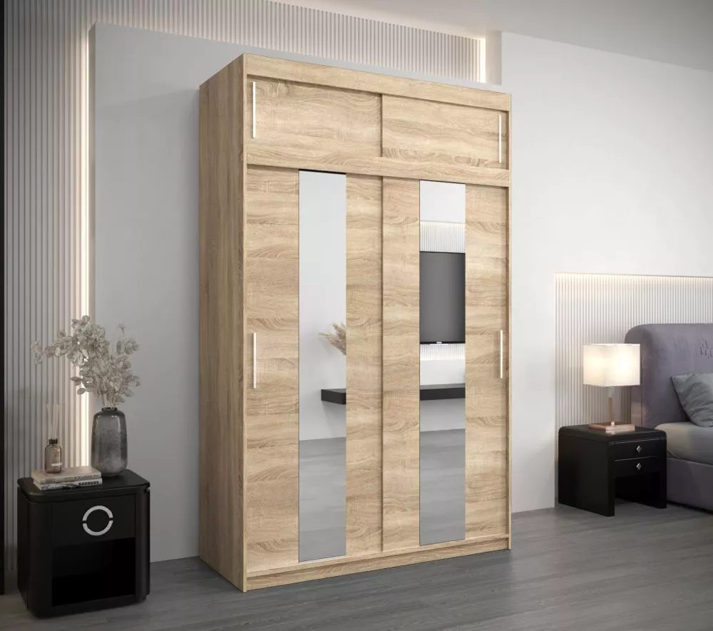 Skapis Pole Premium · Sonoma · 150 × 62 × 240 cm