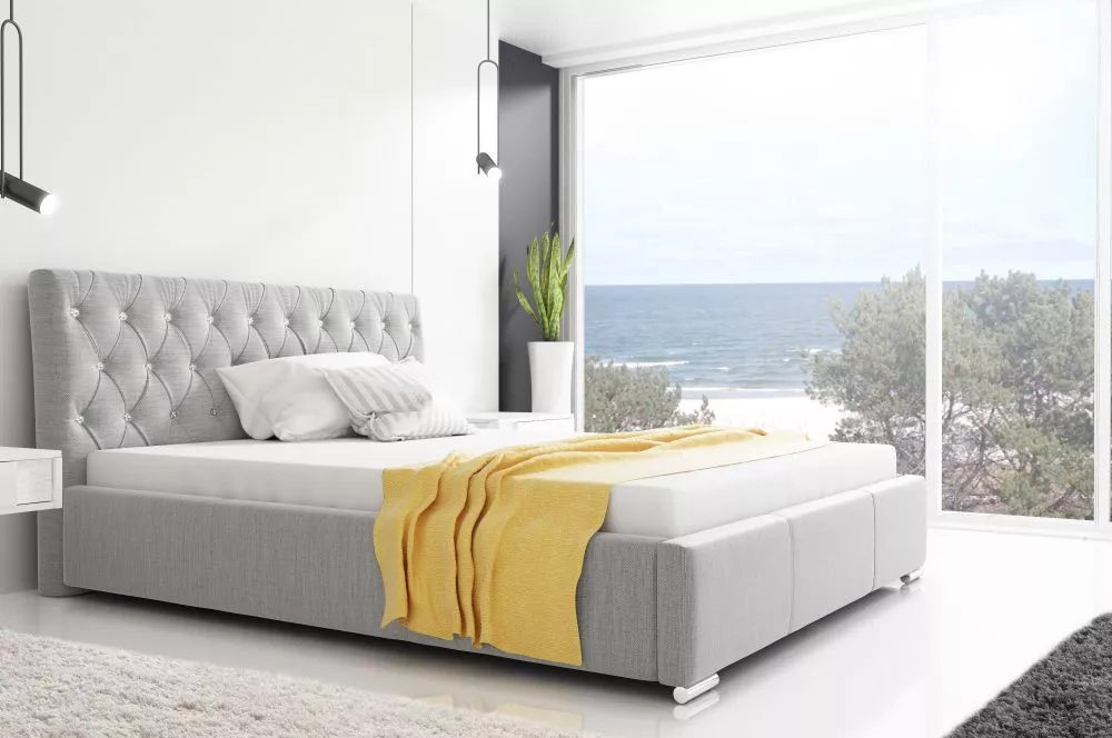 Gulta Retro Premium standard ar stelāžu Guļamvietas platums: 140 cm, Guļamvietas garums: 200 cm, stelāžas tips: metāla, 