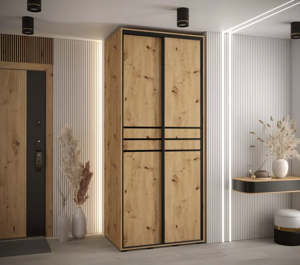 Skapis Cannes 10 · Ozols artisan · 120 × 60 × 205.2 cm