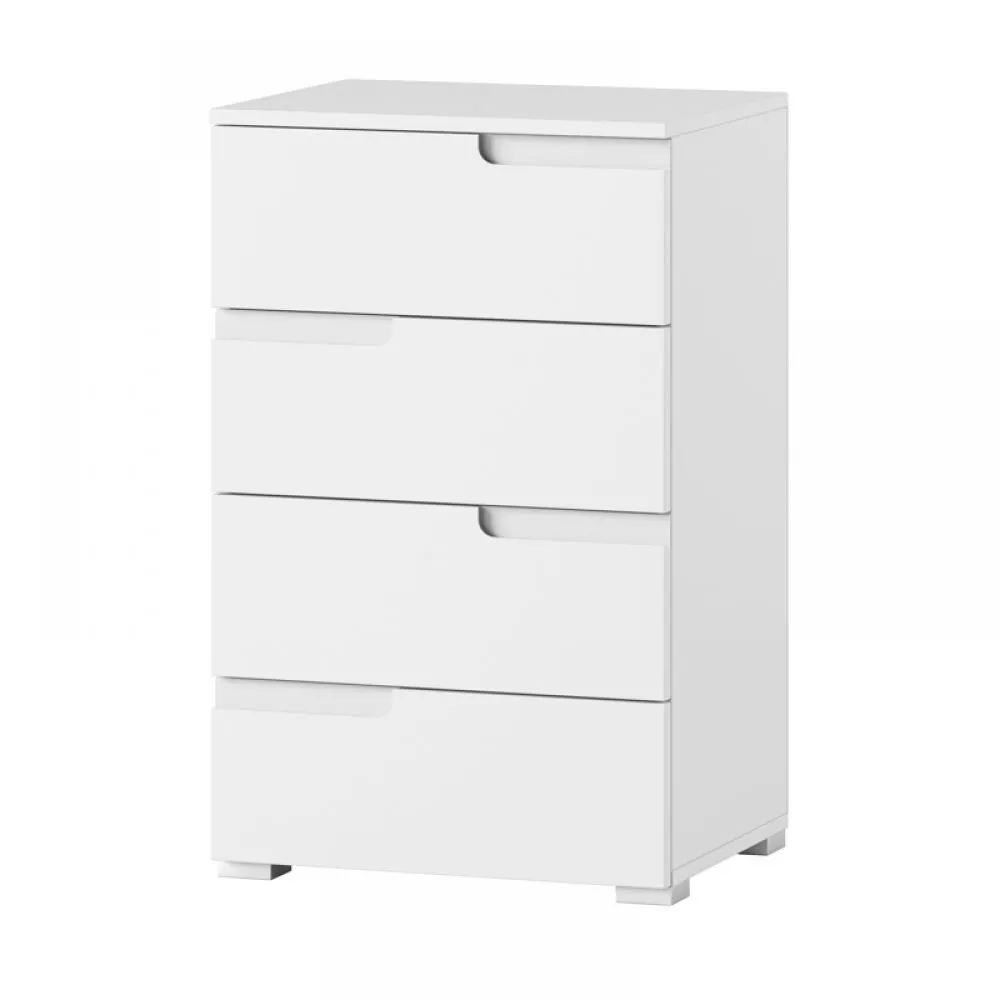 Kumode Selene 2 · Balts · 50 × 40 × 80 cm