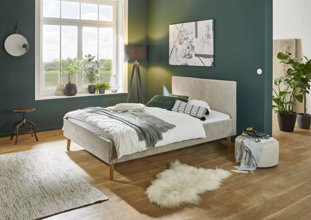 Gulta Kreta Basic Standard 140x200 Guļamvietas platums: 140 cm, Guļamvietas garums: 200 cm, · Kapučino · 146 × 210 × 100