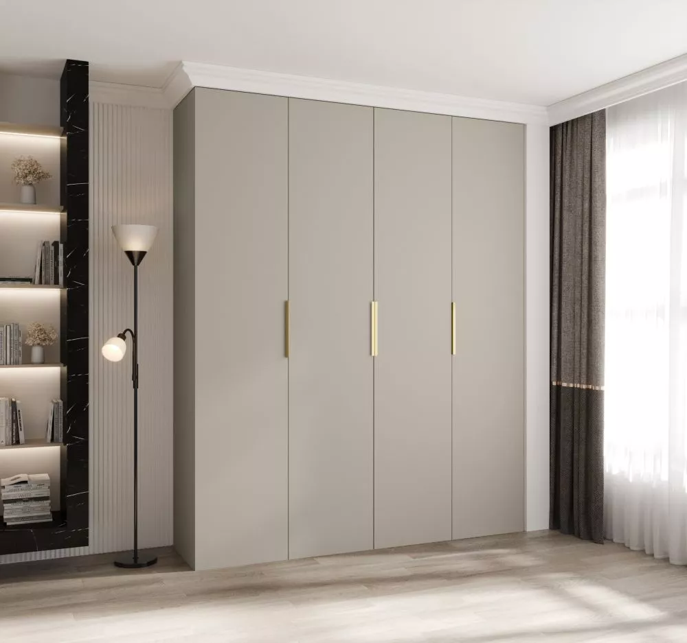Skapis Como 4 · Kašmira · 200 × 50 × 245.5 cm