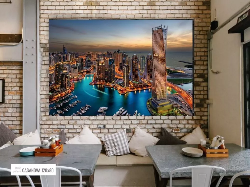 Glezna Dubai View · 80 cm