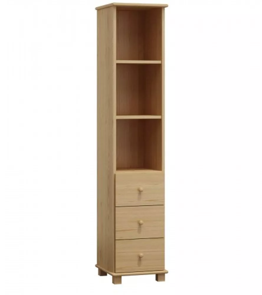 Grāmatu skapis Book 5 · Priede · 40 × 42 × 190 cm