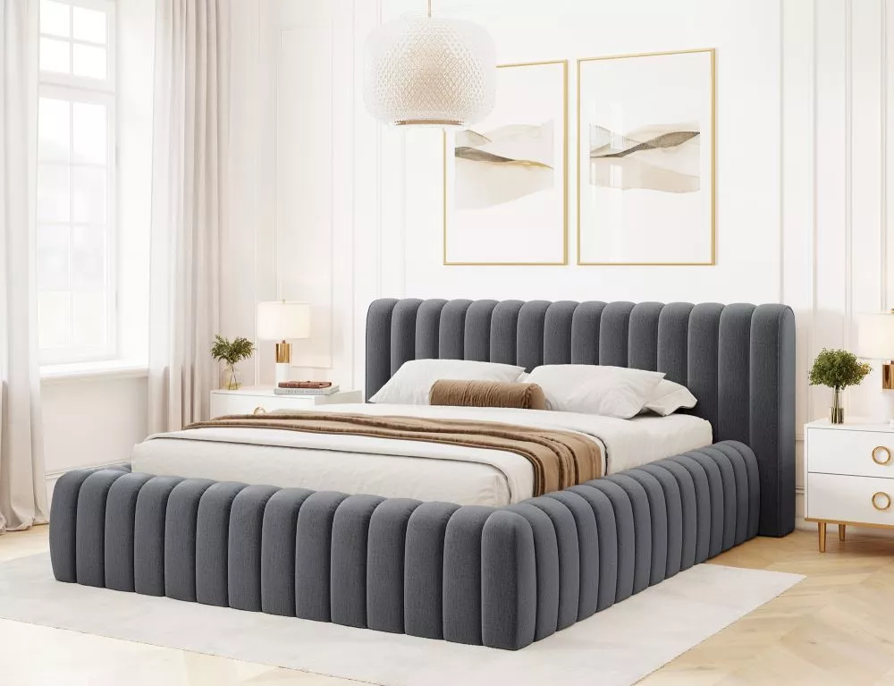 Gulta Carilla Standard ar stelāžu Guļamvietas platums: 160 cm, Guļamvietas garums: 200 cm, stelāžas tips: metāla, · Antr