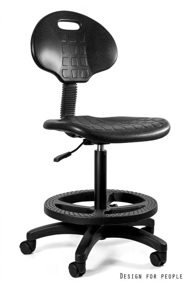 Datorkrēsls Halcon Sēdvietas platums: 46 cm, · Melns · 57 × 42.5 × 99.5 cm