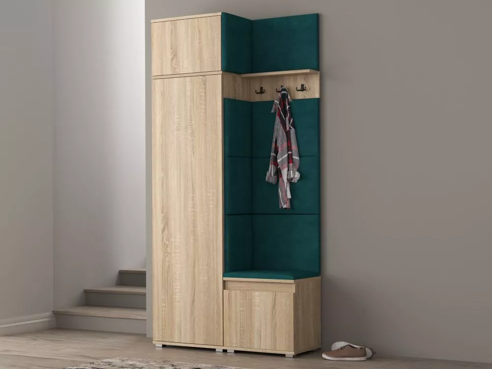 Koridora iekārta Nevada 104 Premium Set · 104 × 37 × 214 cm