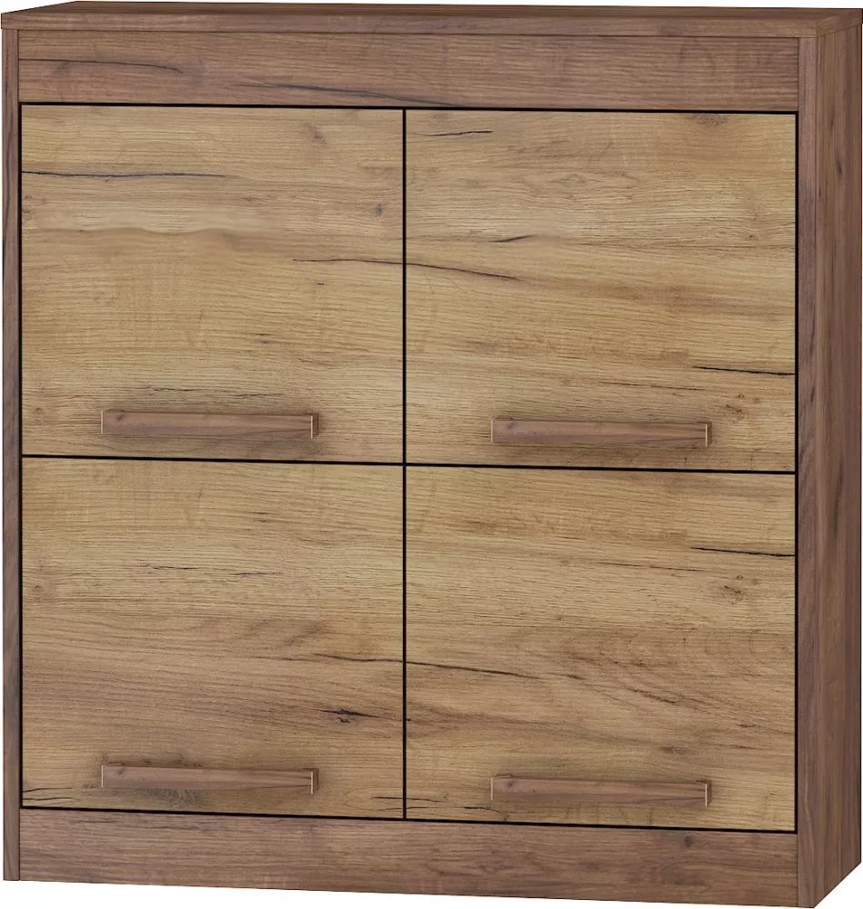 Plaukts Maximus MXS 41 · Tobaco ozolos + zelta ozols · 80 × 84.3 × 28.1 cm