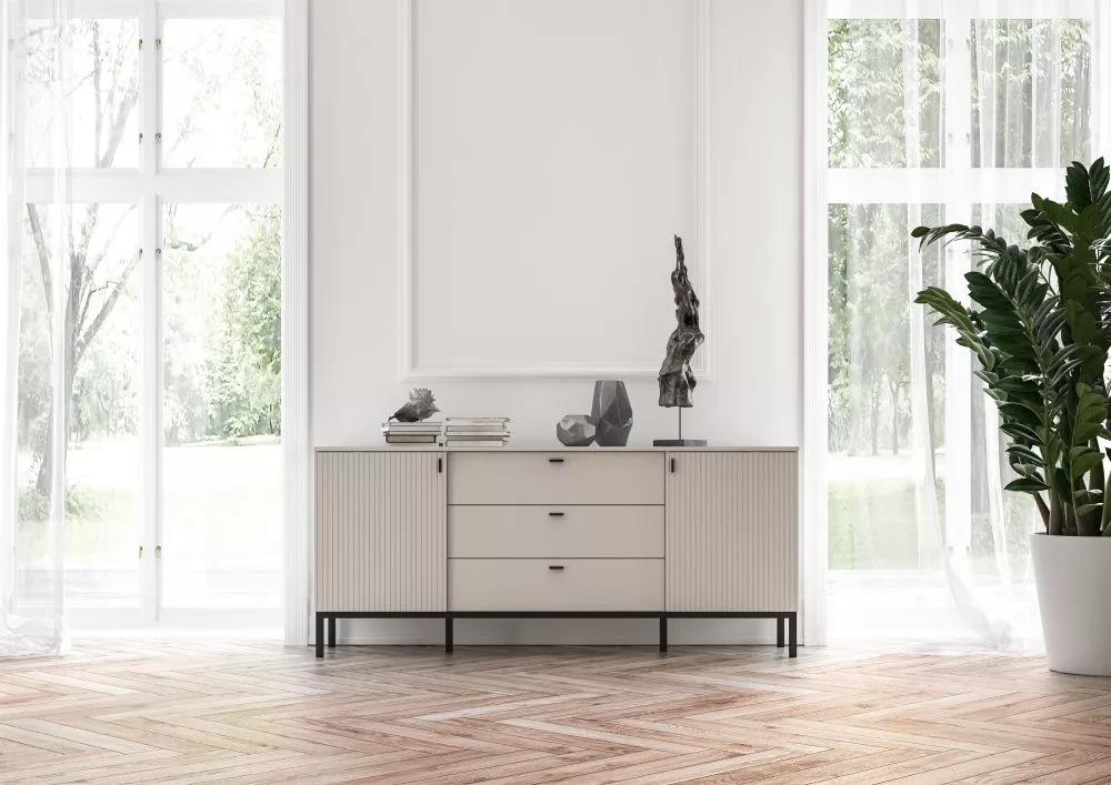 Kumode Korfu 03 · Kašmira · 167 × 40 × 72 cm