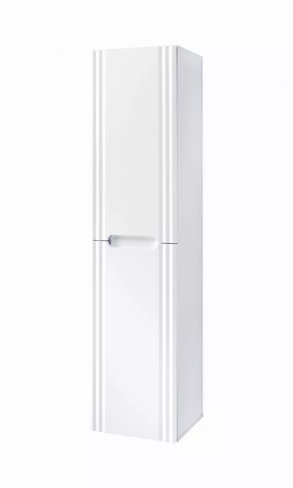Vannas istabas skapītis Fiji 80 · Balts · 40 × 166 × 36 cm