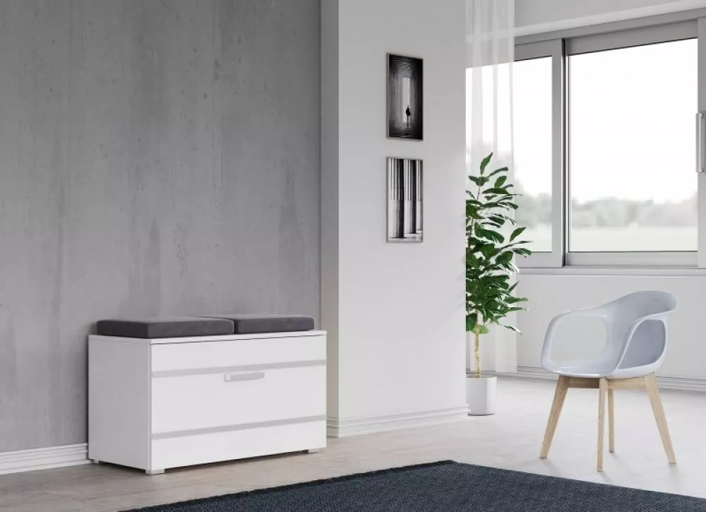 Apavu plaukts Opal SZ · Balts · 85 × 45 × 35 cm